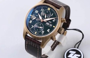 ZF厂万国飞行员系列青铜材质复刻腕表值不值得入手-ZF青铜大飞
