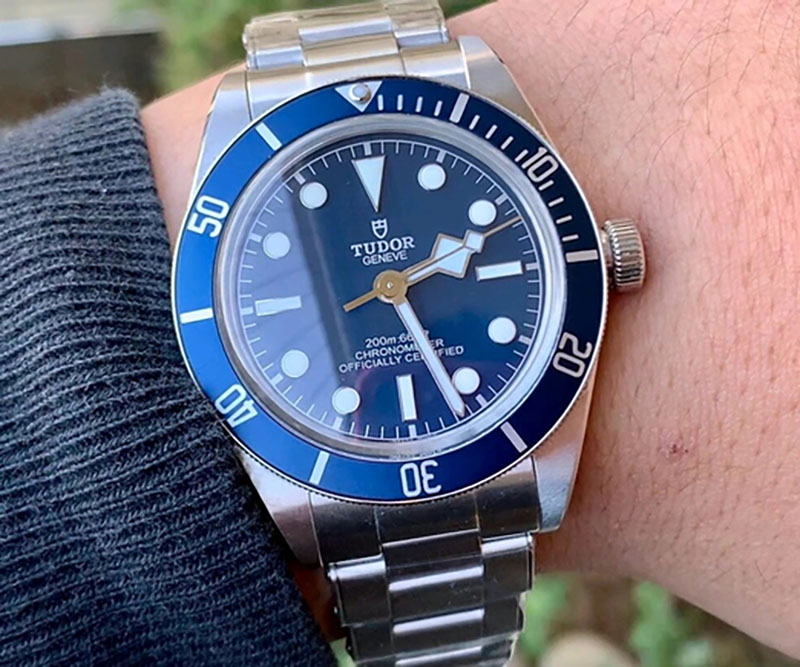ZF厂帝舵碧湾系列小蓝盾M79030N复刻腕表做工怎么样