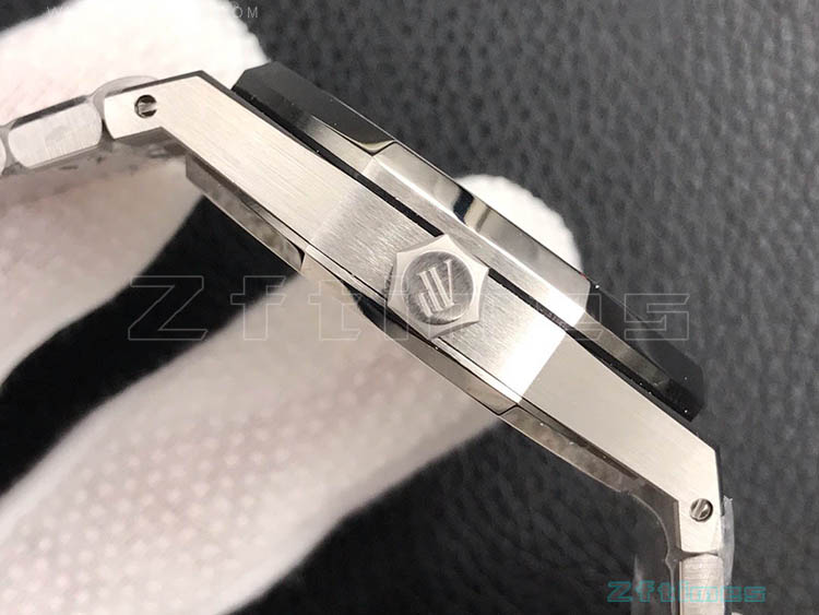 ZF厂爱彼皇家橡树15500V2版黑盘款复刻腕表细节评测-ZF手表如何