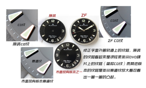 ZF厂宝珀五十噚系列复刻腕表相比与正品如何-ZF手表赏析