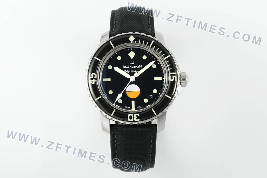 ZF厂宝珀五十噚系列5008-11B30-NABA复刻腕表-ZF手表
