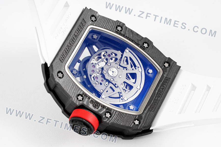 ZF厂理查米尔男士系列RM 35-02腕表[白色表带款]-ZF手表